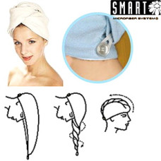Уход за волосами: банные полотенца-тюрбаны