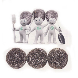 Набор стальных губок