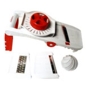 Тертка: 3 вставки + цитрус-насадка, плодотрмимач