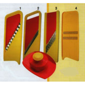 Тертки: набір з 4шт+ тримач